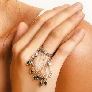 🔴SOLD Luxury Waterfall Tassel Ring